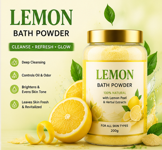 LEMON BATH POWDER