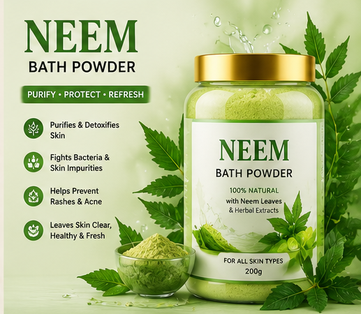 NEEM BATH POWDER 250GMS