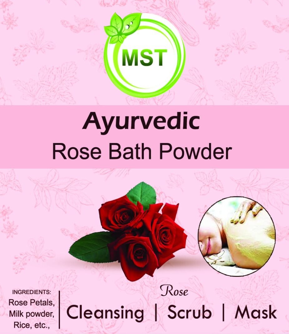 ROSE BATH POWDER 250GMS